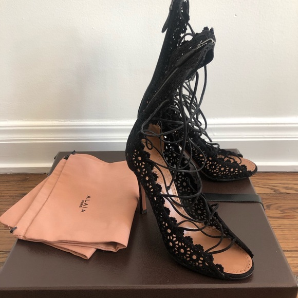 Alaia suede sandal - Picture 8 of 9